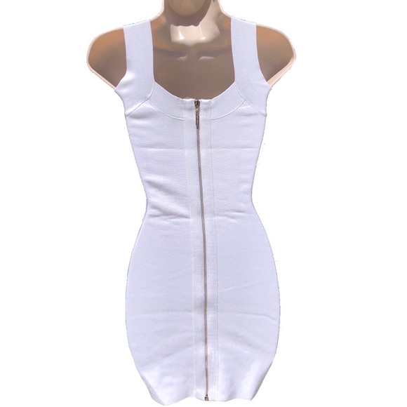 MARCIANO Janethe Corset Bandage White Dress NWT XS - Picture 4 of 7